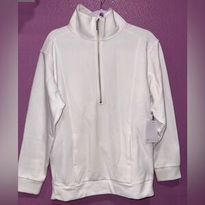 Zella White Activewear Top